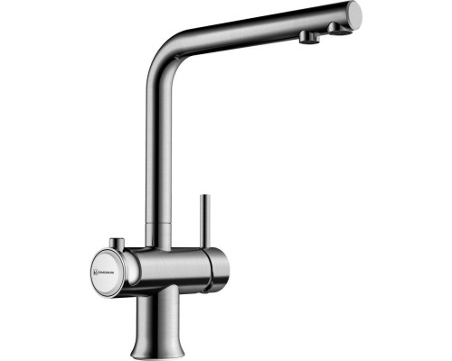 Смеситель для кухни Omoikiri Hotaru IN-WH нержавеющая сталь