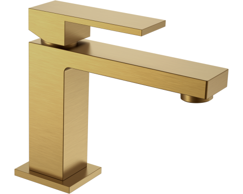 Смеситель для раковины Boheme Qubic 471-BR bronze