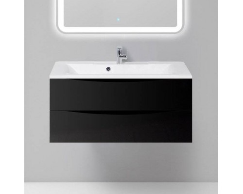 Тумба под раковину BelBagno Marino 100 nero lucido