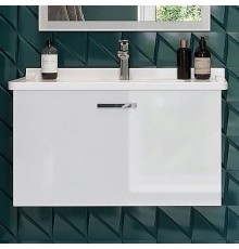 Тумба под раковину Duravit XBase 80 белая матовая (Ненадлежащее качество: выставочный экземпляр 002)