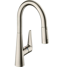 Смеситель для кухни Hansgrohe Talis M51 73851800 сталь (Ненадлежащее качество: выставочный экземпляр)