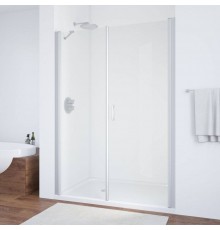 Душевая дверь в нишу Vegas Glass EP-F-2 165 07 01 R профиль матовый хром, стекло прозрачное