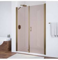 Душевая дверь в нишу Vegas Glass EP-F-2 120 05 05 R профиль бронза, стекло бронза