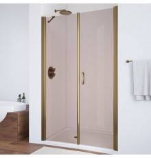 Душевая дверь в нишу Vegas Glass EP-F-2 100 05 05 R профиль бронза, стекло бронза