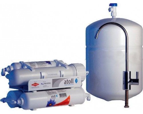 Система обратного осмоса Atoll Патриот A-450m STD Compact с минерализатором и мембранным фильтром