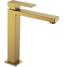 Смеситель для раковины Boheme Qubic 472-BR bronze