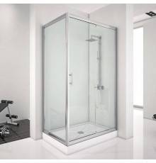 Душевой уголок Aquanet Alfa NAA1131 800х1200х2000 стекло прозрачное, профиль хром