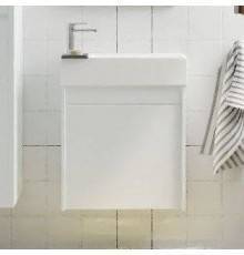 Тумба под раковину Art Max Family R, 50, подвесная, Bianco Lucido