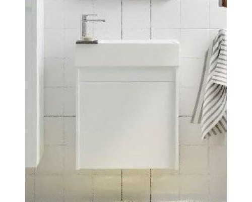 Тумба под раковину Art Max Family R, 50, подвесная, Bianco Lucido
