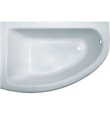 Ванна из искусственного камня Marmo Bagno Альба L 105x170 см, угловая, с ножками, асимметричная