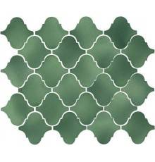 Мозаика Kerama Marazzi Арабески Майолика глянцевая зеленая