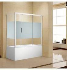 Шторка на ванну Aquanet Practic 150x75