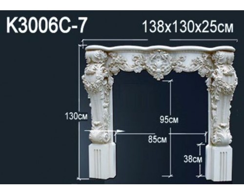 Обрамление камина K3006