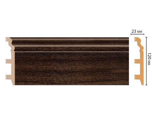*Плинтус напольный DECOMASTER D233-438ДМ (120*23*2400 мм)