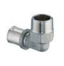 Фитинги под пресс-инструмент PRESSFAR - 1/2' 16X2,25 MALE ELBOW 5904 1602