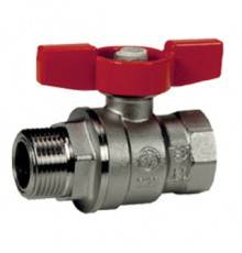 Краны шаровые Кран шаровой с вн./нар. резьбой, 1/2 GIA R854X023