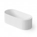 Dea Design Stripes Ванна 171х72х56см., отдельностоящая, Solid Surface, цвет: White №18. DD8801 1710 18