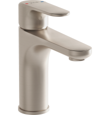 Смеситель для раковины VitrA Root Round A4270634EXP, брашированный никель