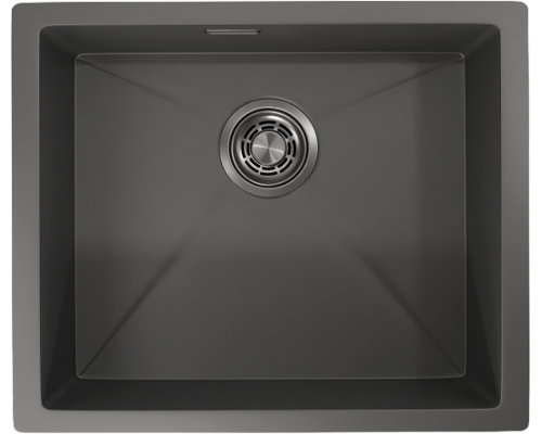 Мойка кухонная Granula 5445U, графит матовый