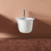 Artceram Chic Биде подвесное 38х53см., с 1 отв., цвет: белый матовый. CHB001 05 00