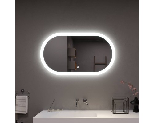 Зеркало Aqua de Marco Fly 105х60 см, с LED-подсветкой Зеркало Aqua de Marco Fly 105х60 см, с LED-подсветкой