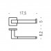 Colombo Basic Q Держатель туалетной бумаги, DX, цвет: хром. B3708D.CR