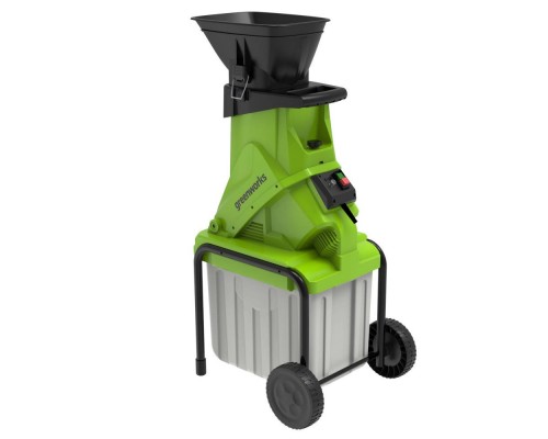 Измельчитель садовый электрический Greenworks GACSB Измельчитель садовый электрический Greenworks GACSB