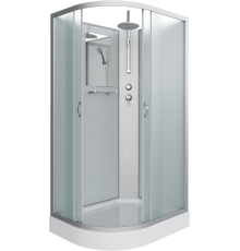 Душевая кабина Niagara Classic NG-3312-14RBKT 120х80 см, без крыши, с тропическим душем