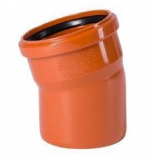 Отвод, Ostendorf, KGB, 15°, 160, 160, PVC (поливинилхлорид)