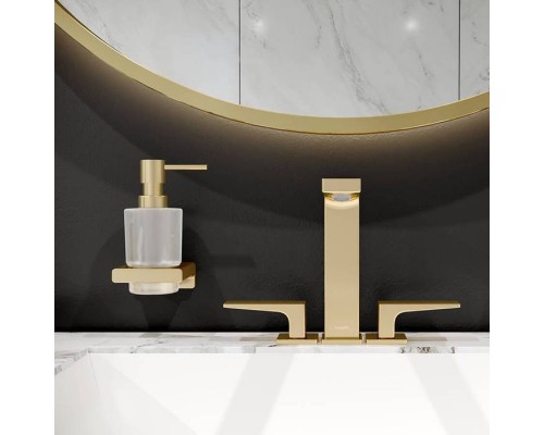 Hansgrohe AddStoris Диспенсер для жидкого мыла, цвет: полированное золото. 41745990 Hansgrohe AddStoris Диспенсер для жидкого мыла, цвет: полированное золото. 41745990