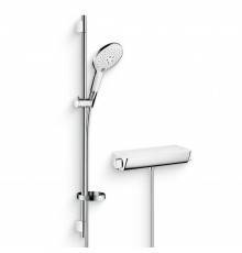 Душевой комплект Термостат Hansgrohe Ecostat Select 13161400 для душа + Гарнитур Raindance Select S 150 3iet 27803400