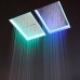 Antonio Lupi Meteo Встраиваемый верхний душ, 52x35x11см, с LED подсветкой, цвет: зеркальная сталь. METEO2C.BAL