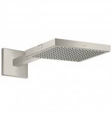 Axor Shower Верхний душ 24x24см., с настенным держателем 41.1-45.8см., цвет: сталь. 10925800