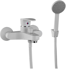 Смеситель для ванны с душем Plstart PL3205-8 белый