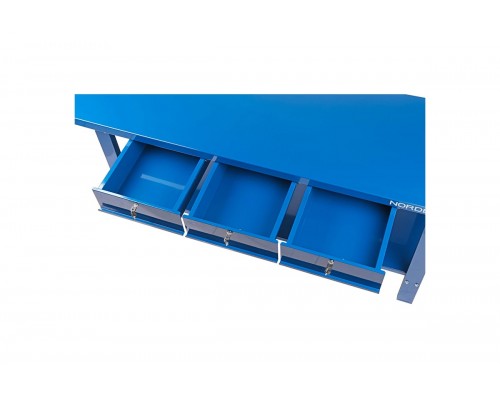 Верстак слесарный, 3 подвесных ящика NORDBERG TT3