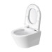Duravit D-Neo Унитаз подвесной 48х37см, безободковый, сиденье микролифт, цвет: белый. 45880900A1 (2588090000+0021690000)