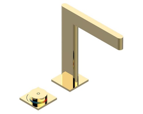 THG ICON-X METAL Смеситель для раковины, 2 отв., электронный, с донным клапаном, цвет: полированное золото. U7G-F01-170V THG ICON-X METAL Смеситель для раковины, 2 отв., электронный, с донным клапаном, цвет: полированное золото. U7G-F01-170V