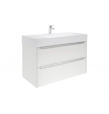 Roca 7.8510.7.680.6 Inspira UNIK Комплект Модуль+раковина 800 мм, 2 ящика Блестящий белый 851076806