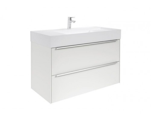 Roca 7.8510.7.680.6 Inspira UNIK Комплект Модуль+раковина 800 мм, 2 ящика Блестящий белый 851076806