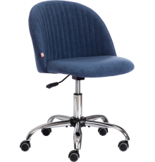 Компьютерное кресло TetChair Melody, велюр clermon, светло-синий 145