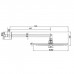 Bossini Верхний душ COSMO 280х280 мм, с кронштейном 400 мм, хром. H69598I.030