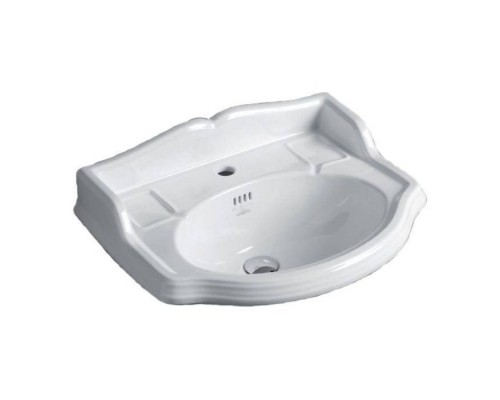 SIMAS Arcade Раковина 59х46 см, 1 отв., цвет: белый. AR814bi*1