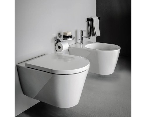 Laufen Kartell Унитаз подвесной 54.5х37х43 см, Rimless, цвет: белый. 8.2033.7.000.000.1
