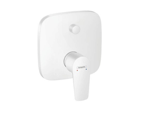 Hansgrohe Talis E Встраиваемый смеситель для ванны, внешняя часть, цвет: белый матовый. 71474700 Hansgrohe Talis E Встраиваемый смеситель для ванны, внешняя часть, цвет: белый матовый. 71474700