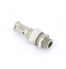 Муфта плоское уплотнение, латунь пресс, 16x1/2 HENCO 26P-1604