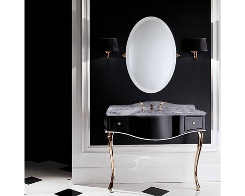 DevonDevon Audrey, Комплект мебели мрамор: bianco carrara, ножки золото, напольный, Цвет: чёрный с белым кантом. DEAUDRCAROT/DBcprPW/LS-SWINDON/1F, ACSWINDONDS bi DevonDevon Audrey, Комплект мебели мрамор: bianco carrara, ножки золото, напольный, Цвет: чёрный с белым кантом. DEAUDRCAROT/DBcprPW/LS-SWINDON/1F, ACSWINDONDS bi
