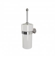 DevonDevon Cavendish Ерш для унитаза, подвесной, цвет: белый/хром. WM12CR