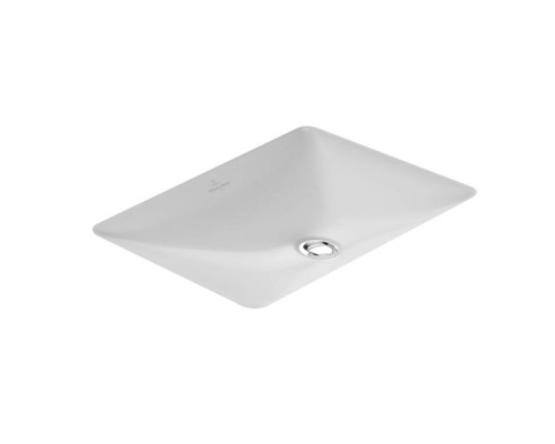 VilleroyBoch LoopFriends Раковина встраиваемая 61.5x38см, под столешницу, с переливом, цвет: альпийский белый. 61632001