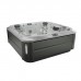 Jacuzzi J375 Минибассейн 231х231х97см, уф+озон, теплоизоляция, подсветка, Bluewave, 3кВТ, цвет Platinum, внешняя панель Smoked Ebony. ZM12ZY0EW40