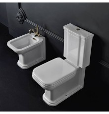 Kerasan Waldorf Унитаз-моноблок 68х36,7см, фурнитура хром. 750990 Geberit,  411701,  418101,  760390